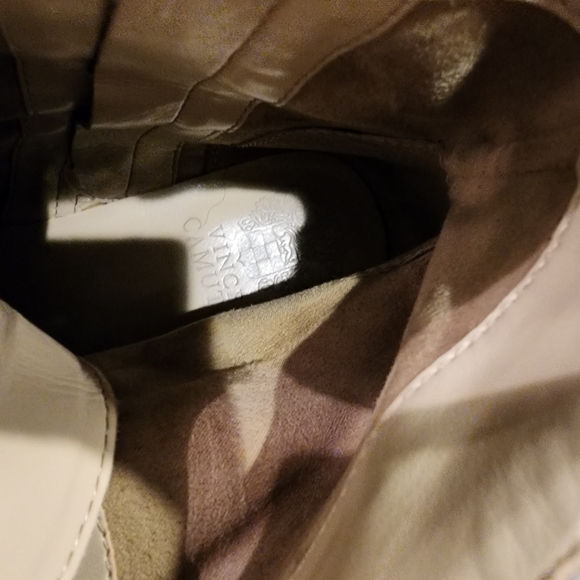 VINCE CAMUTO "Mecale" Leather Python Print COMBAT BOOTS SIZE 8.5M - Picture 10 of 16